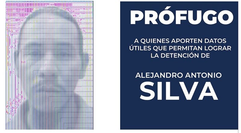 Recompensa de $4.000.000 por Alejandro Antonio Silva: está acusado de “Abuso sexual gravemente ultrajante”