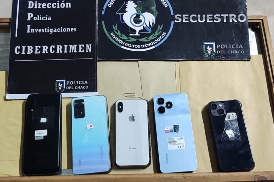 Resistencia: detuvieron a cinco personas acusadas de organizar juegos clandestinos online