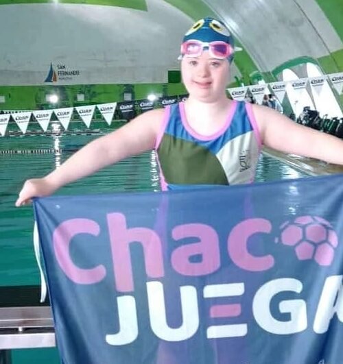 Nadadora chaqueña adaptada se destacó en Torneo Nacional