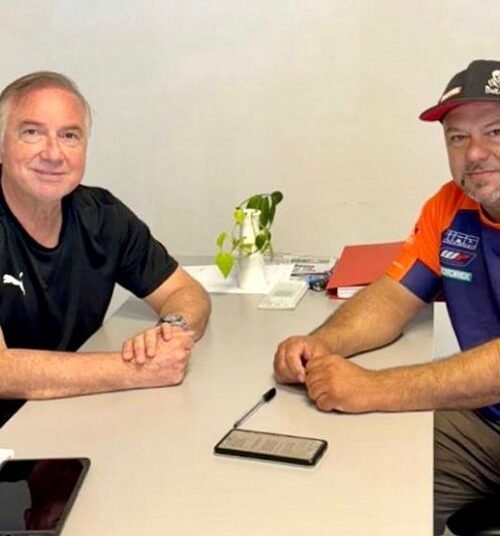 De piloto a piloto: el diputado Salom se reunió con Carlos Verza para proyectar el Rally Cross Country