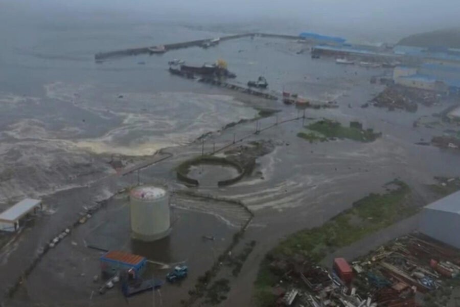 Alerta de Tsunami en el Océano Pacífico luego de un terremoto en Rusia