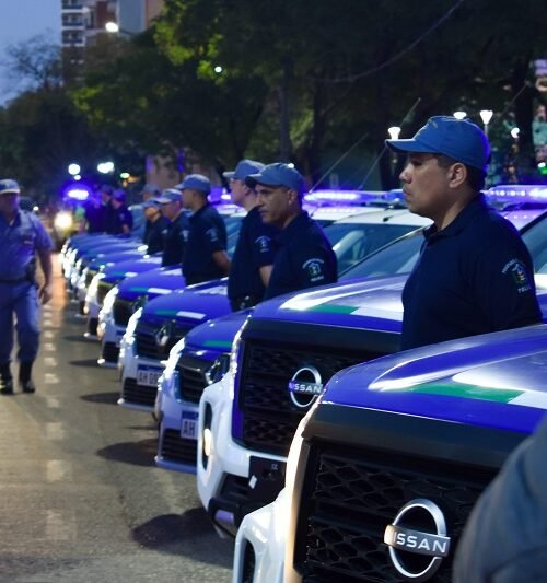 El gobierno presentó el Programa de Prevención Metropolitana con la entrega de 32 patrulleros