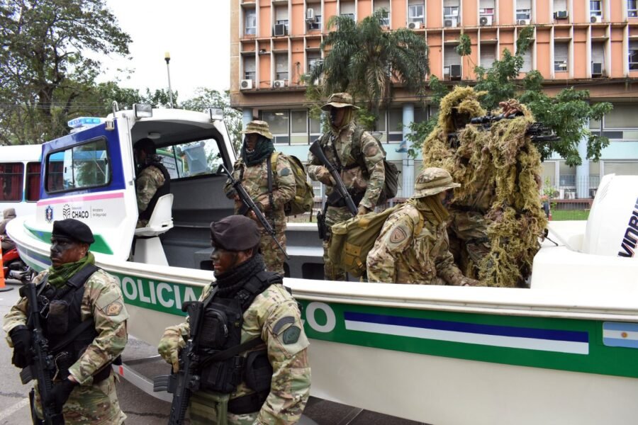 Se presentó la división “Patrulla Fluvial” de la Policía del Chaco  