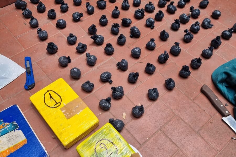 Narcotráfico: secuestraron cocaína valuada en 30 millones de pesos en la zona Sur de Resistencia