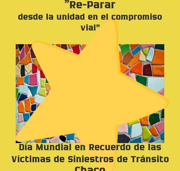 Invitan a la inauguración de una obra en homenaje a los chaqueños víctimas de siniestros viales