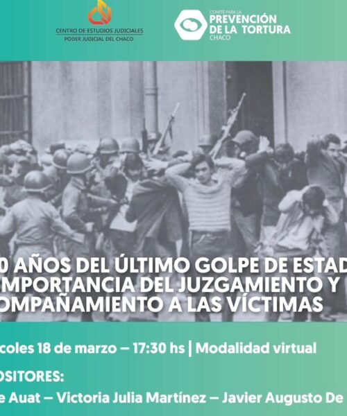 El Comité para la Prevención de la Tortura organiza un panel a 50 años del último golpe de Estado