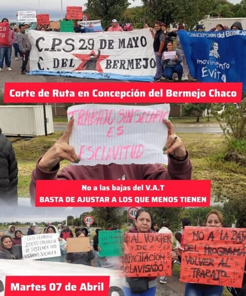 Movimientos sociales denuncian que “el gobierno de Milei pasa la motosierra contra los trabajadores más pobres y precarizadas del país”