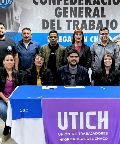 Diego Almirón y Paula Rios asumieron como autoridades de UTICH hasta el 2030