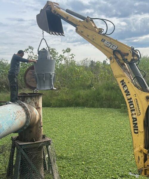 APA instaló nuevo equipamiento de bombeo