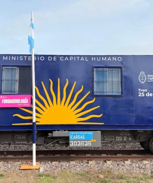 Tren 25 de Mayo en Hermoso Campo: atendieron a más de 3.500 personas