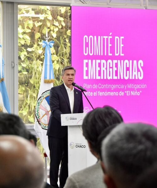 Reunión por “El Niño”: «La emergencia no distingue partidos políticos», señaló Zdero