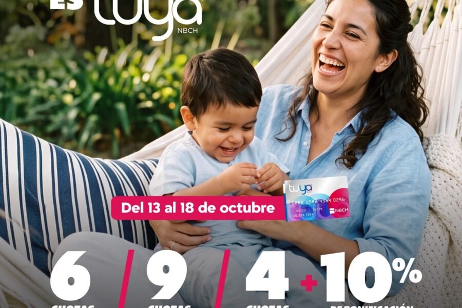 El NBCH lanzó una promo para celebrar el día de la Madre con tarjeta Tuya  